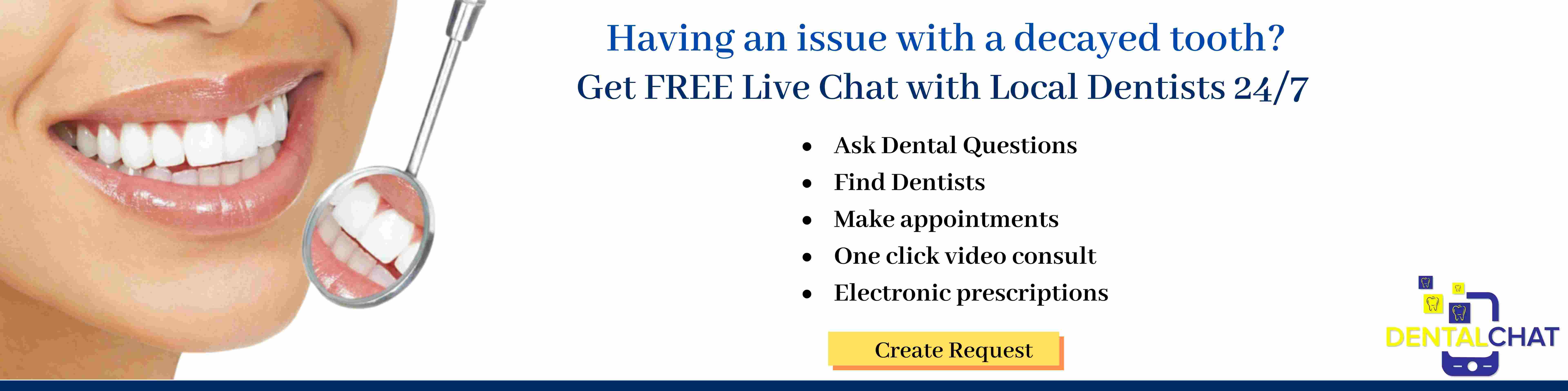 Local tooth pain teledental consulting, teeth pain question chat and online toothache blogging
